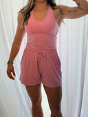 Malva – 2-Piece Halter Tank & Pocket Shorts Set