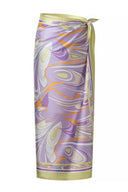 Sirena printed wrap skirt pareo, alternate view